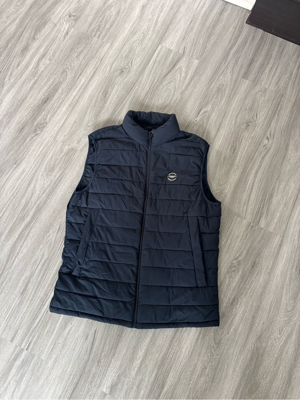 L.L. Bean Quilted Puffer Vest in Navy